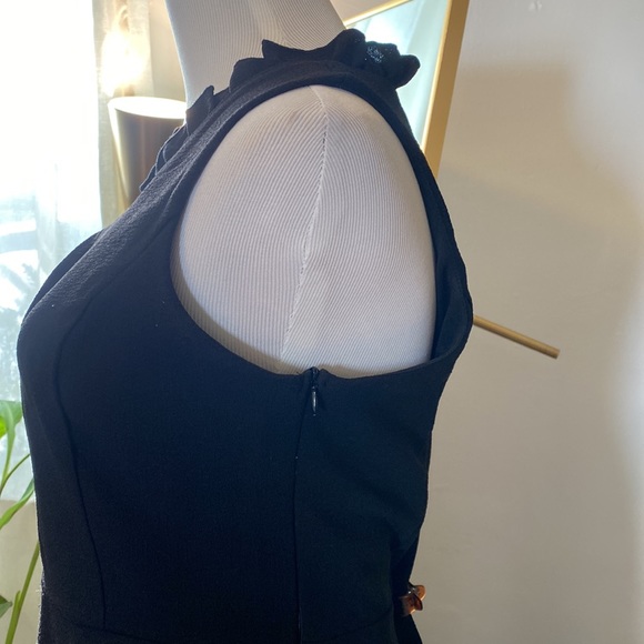 Final Touch- Fit & Flare Sleeveless Dress with Pockets - Picture 7 of 9